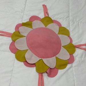 Kids felt flower seat cover.